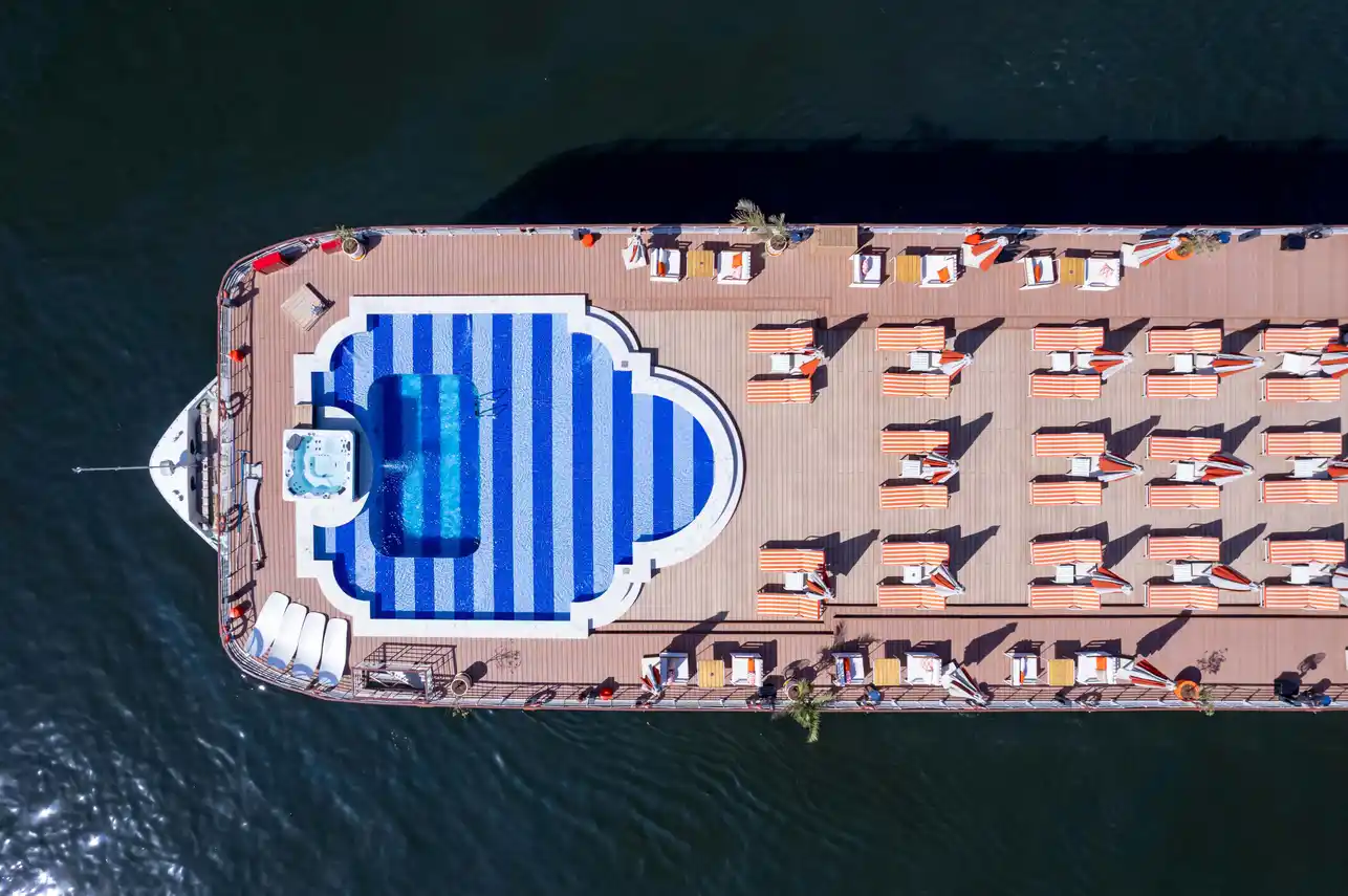 Exterior view of the Grand Mandarine Nile Cruise Nile cruise ship